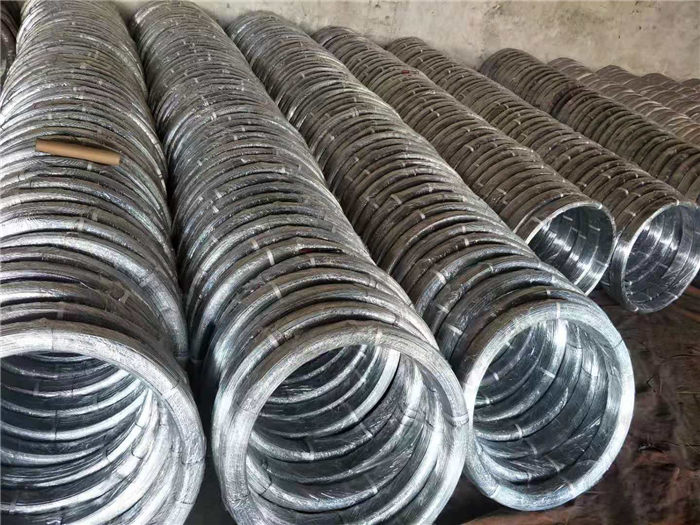 Oval Galvanized Steel Wire High Tension Strength Oval Galvanized Steel Wire Hot Dipped Galvanized Oval Wire